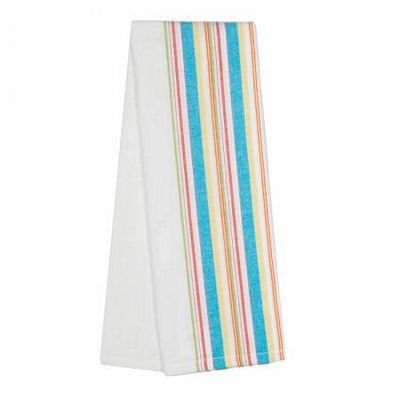 Dunroven House Ttwl, Rainbow Stripe On White