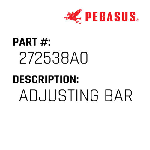 Adjusting Bar - Pegasus #272538A0