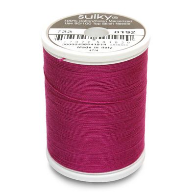 Sulky Cotton Thread 30wt 500yd 3ct Plum Dandy