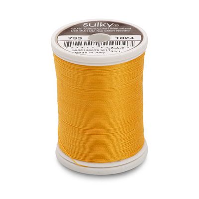 Sulky Cotton Thread 30wt 500yd 3ct Goldenrod