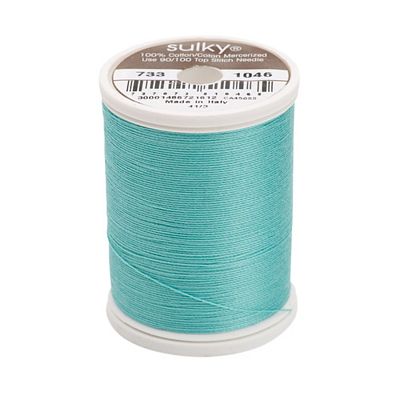 Sulky Cotton Thread 30wt 500yd 3ct Teal