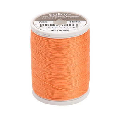 Sulky Cotton Thread 30wt 500yd 3ct Tangerine