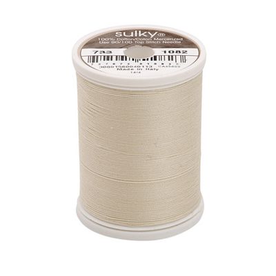 Sulky Cotton Thread 30wt 500yd 3ct Ecru