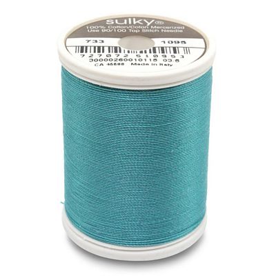 Sulky Cotton Thread 30wt 500yd 3ct Turquoise