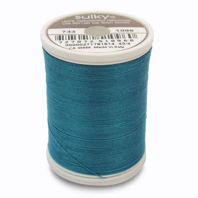 Sulky Cotton Thread 30wt 500yd 3ct Hot Pink