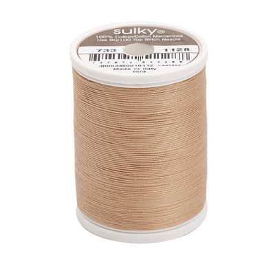 Sulky Cotton Thread 30wt 500yd 3ct Dark Ecru