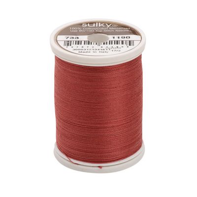 Sulky Cotton Thread 30wt 500yd 3ct Medium Burgundy