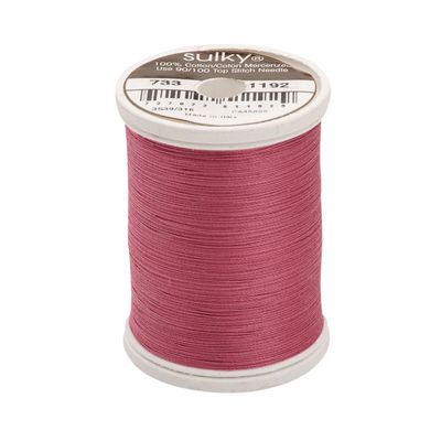 Sulky Cotton Thread 30wt 500yd 3ct Fuchsia