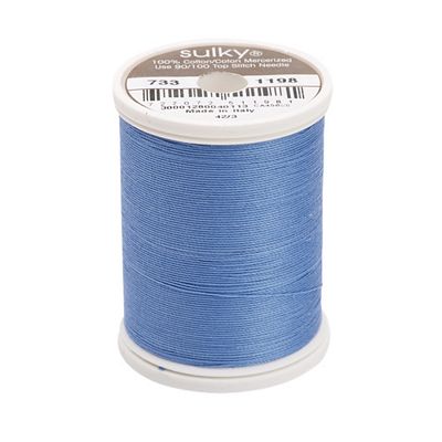 Sulky Cotton Thread 30wt 500yd 3ct Dusty Navy