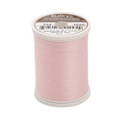 Sulky Cotton Thread 30wt 500yd 3ct Pastel Pink