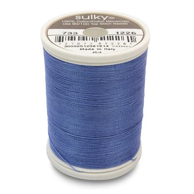 Sulky Cotton Thread 30wt 500yd 3ct Dark Periwinkle