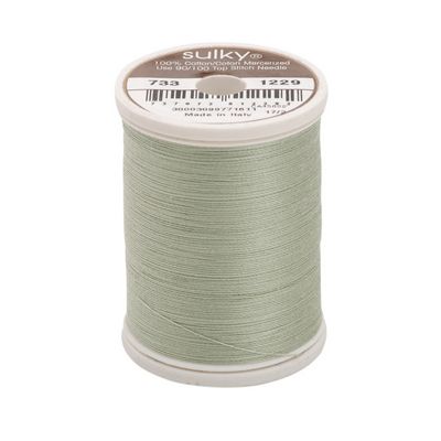 Sulky Cotton Thread 30wt 500yd 3ct Light Putty