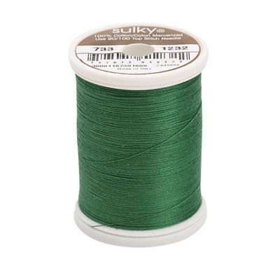Sulky Cotton Thread 30wt 500yd 3ct Classic Green