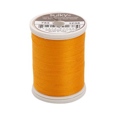Sulky Cotton Thread 30wt 500yd 3ct Orange Sunrise