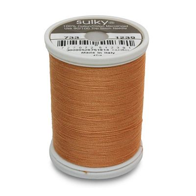 Sulky Cotton Thread 30wt 500yd 3ct Apricot
