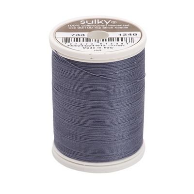 Sulky Cotton Thread 30wt 500yd 3ct Smokey Gray