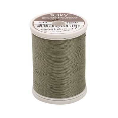 Sulky Cotton Thread 30wt 500yd 3ct Dark Gray Khaki