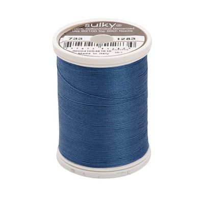Sulky Cotton Thread 30wt 500yd 3ct Slate Green