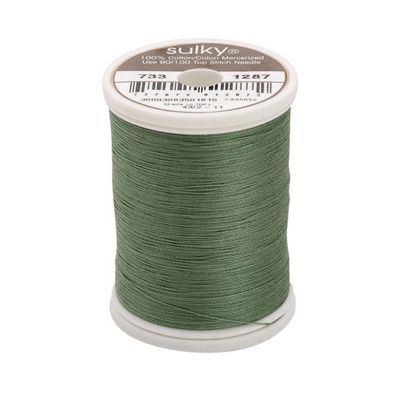 Sulky Cotton Thread 30wt 500yd 3ct French Green