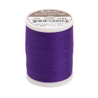 Sulky Cotton Thread 30wt 500yd 3ct Purple Shadow