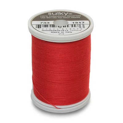 Sulky Cotton Thread 30wt 500yd 3ct Poppy