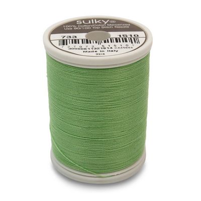 Sulky Cotton Thread 30wt 500yd 3ct Lime Green