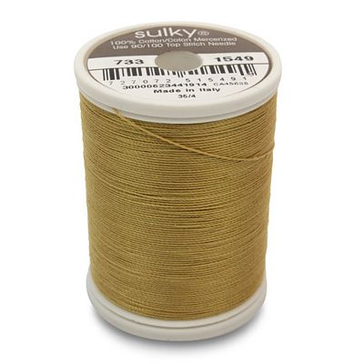 Sulky Cotton Thread 30wt 500yd 3ct Flax