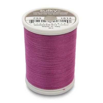 Sulky Cotton Thread 30wt 500yd 3ct Orchid Kiss