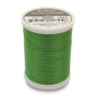 Sulky Cotton Thread 30wt 500yd 3ct Barnyard Grass
