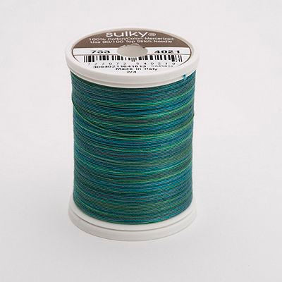 Sulky Blendables 30wt 500yd 3ct Truly Teal