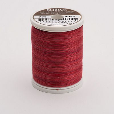 Sulky Blendables 30wt 500yd 3ct Redwork
