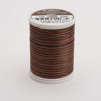 Sulky Blendables 30wt 500yd 3ct Dark Chocolate