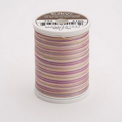 Sulky Blendables 30wt 500yd 3ct Pansies