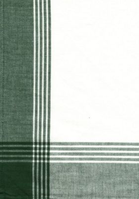 Dunroven House Green Tea Towel McLeod White Background 6/pkg