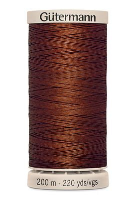 Gutermann Hand Quilting 40wt 200m 3ct -Rust