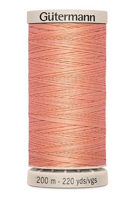 Gutermann Hand Quilting 40wt 200m 3ct -Peach