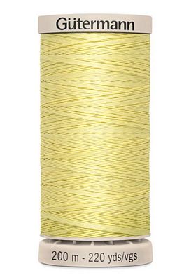 Gutermann Hand Quilting 40wt 200m 3ct -Canary