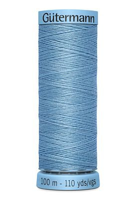 Gutermann Pure Silk Thread 100m 3ct- Blue