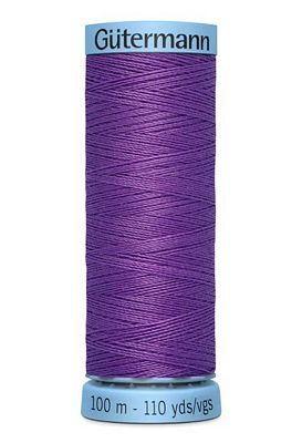 Gutermann Pure Silk Thread 100m 3ct- Purple Passion
