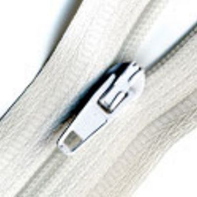 Sullivans Make-A-Zipper Regular Zipper Tape - White
