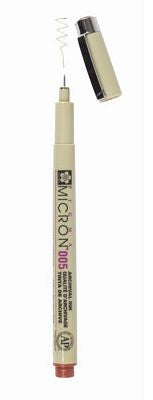 Micron Pen 005 .20mm Brown