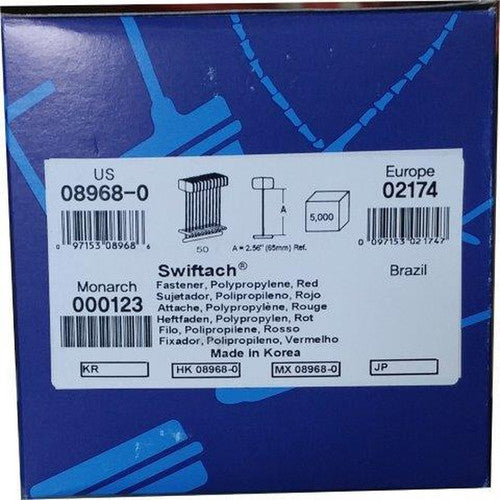 Bx(5M)3 Red Fastenr - Avery-Dennison #D08968