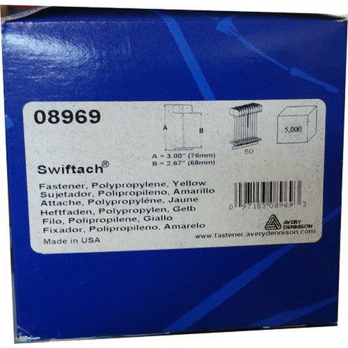 Bx(5M)3 Yel Fastenr - Avery-Dennison #D08969
