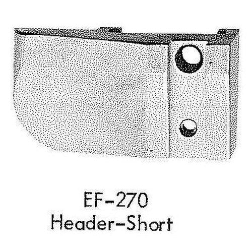 Sht Header F/Freccia - Generic #EF-270