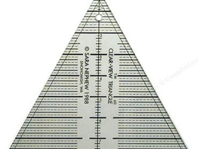 8in ClearView Triangle