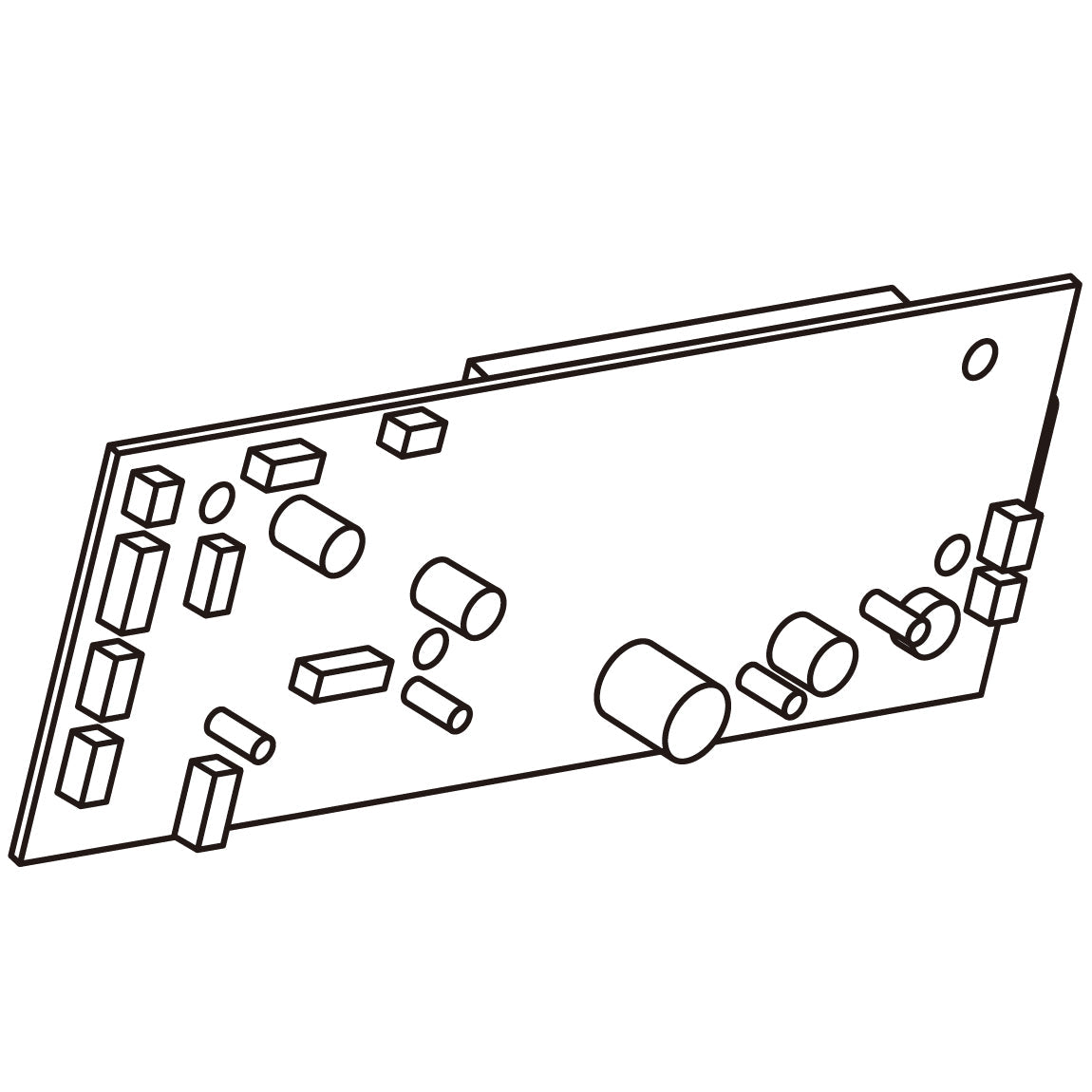 Printed Circuit Board A Unit, Janome #809503102