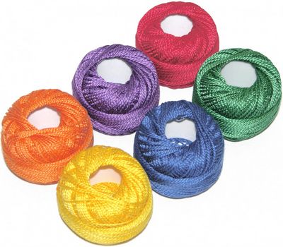 Presencia Perle Cotton Thread Sampler Sz12 10gm 6ct Crayon