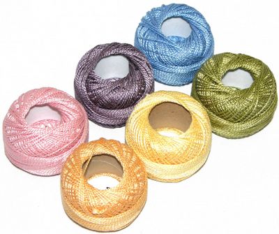 Presencia Perle Cotton Thread Sampler Sz12 10gm 6ct Monet
