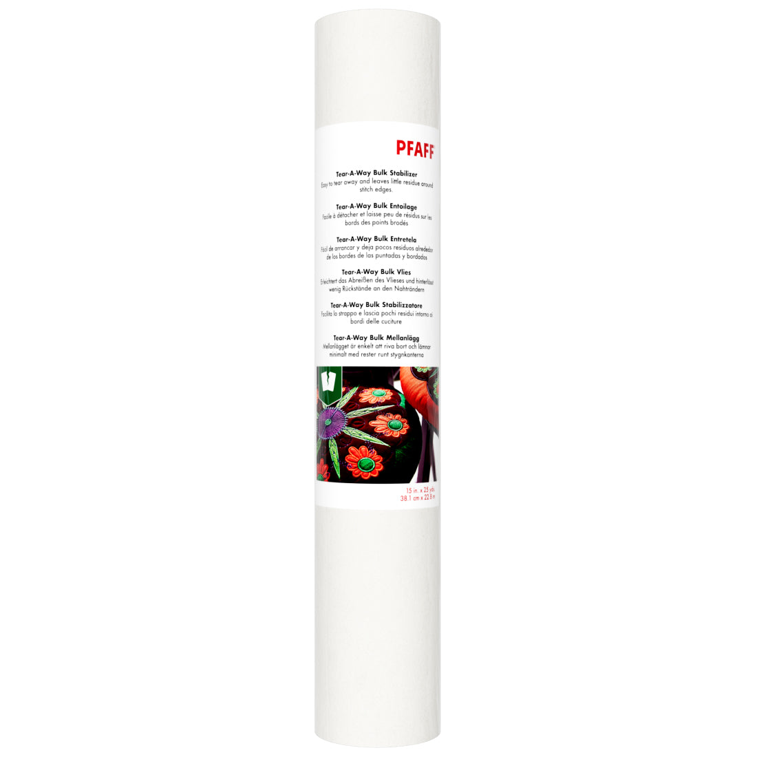 Pfaff Tear-A-Way Bulk Stabilizer - 15" x 25yds
