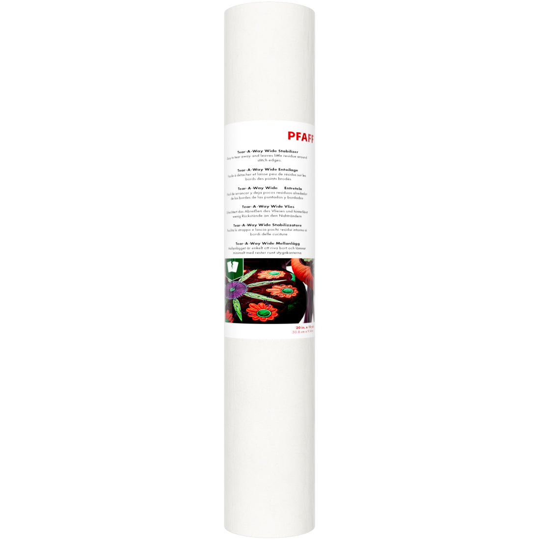 Pfaff Tear-A-Way Wide Stabilizer - 20" x 10yds